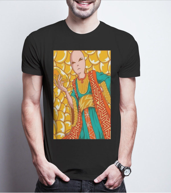 Puscifer April 18 Alien Priest Robe Psychedelic T-Shirt
