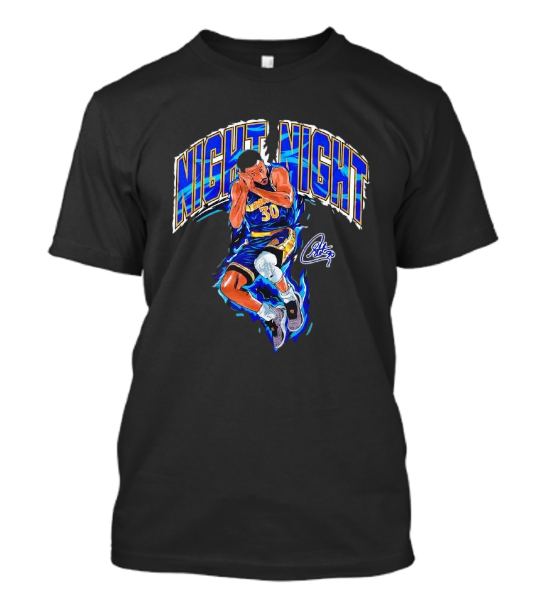 Night Night Steph Curry Golden State Warriors T-Shirt