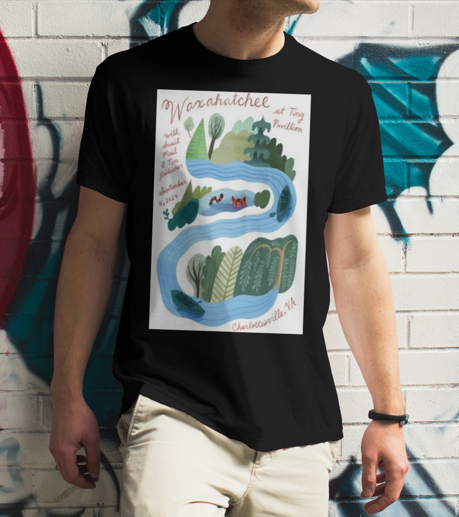 Waxahatchee At Ting Pavilion With Snail Mail And MJ Lenderman Charlottesville VA September 8 T-Shirt
