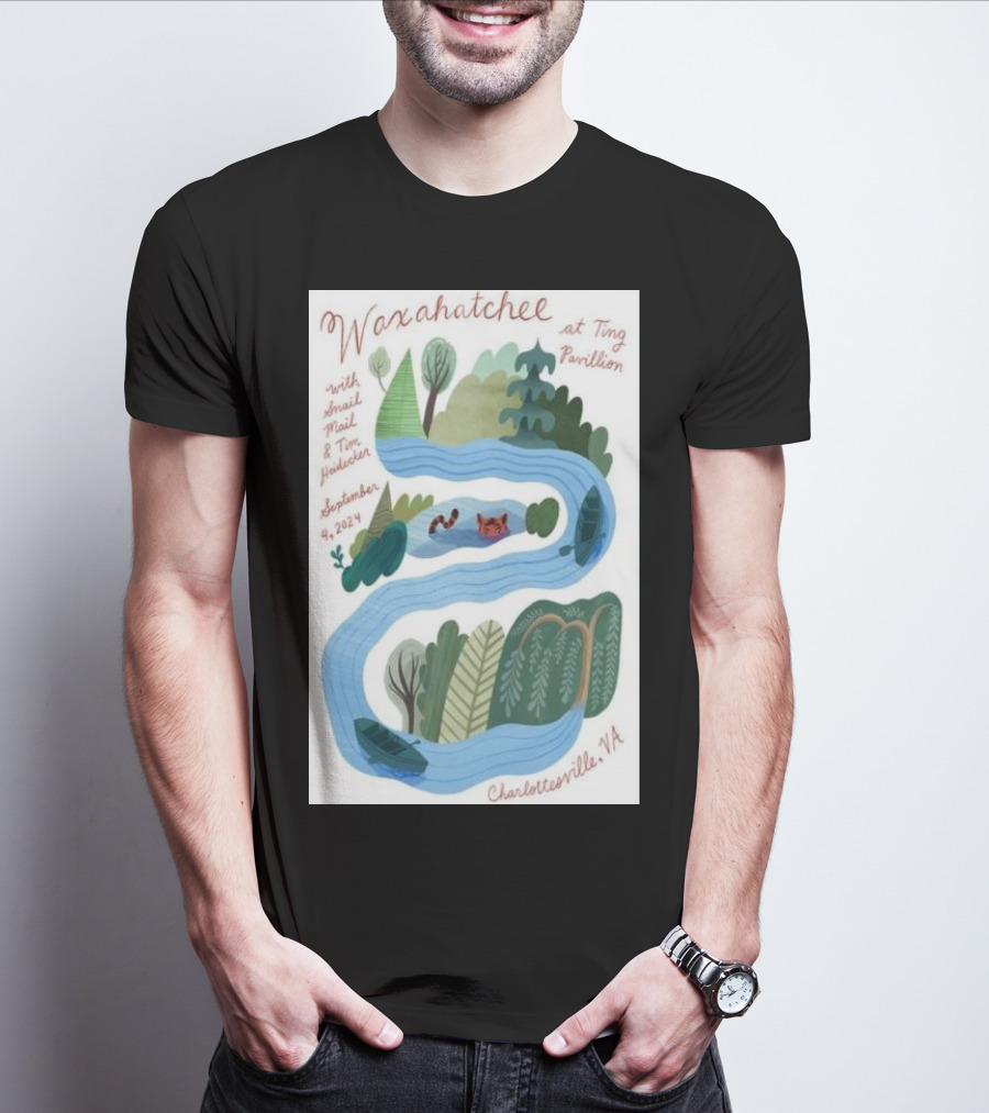 Waxahatchee At Ting Pavilion With Snail Mail And MJ Lenderman Charlottesville VA September 8 T-Shirt