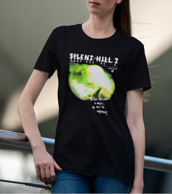Silent Hill 2 Restless Dreams The Door That Wakes In Darkness Opens Into Nightmares T-Shirt