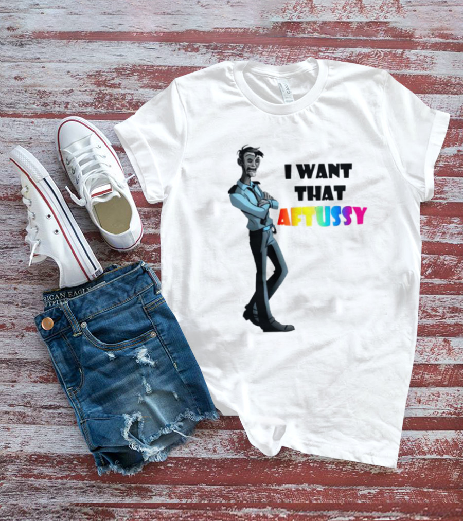 Summer I Want That Aftussy I Want William Afton FNAF Five Nights At Freddy’s T-Shirt