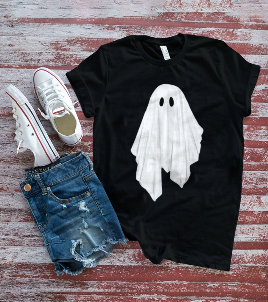 Adam Berry Glow-In-The-Dark Ghost White Sheet Specter T-Shirt