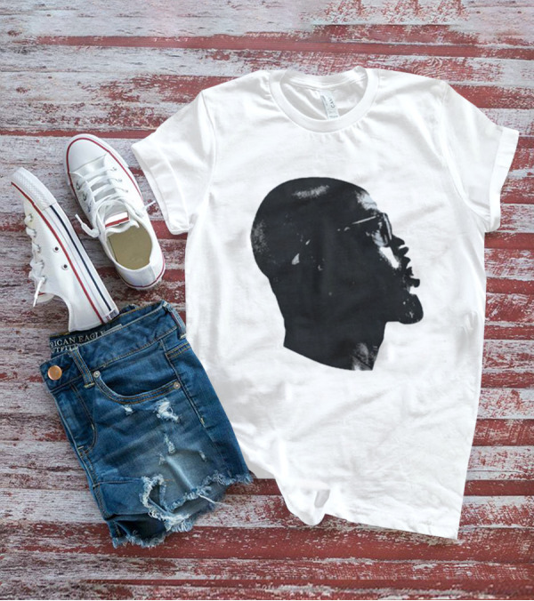 Black Coffee Black On Silhouette Profile T-Shirt