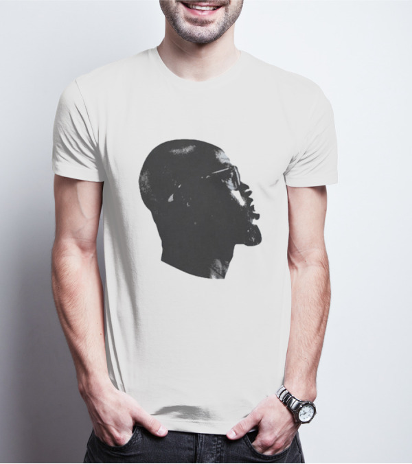 Black Coffee Black On Silhouette Profile T-Shirt