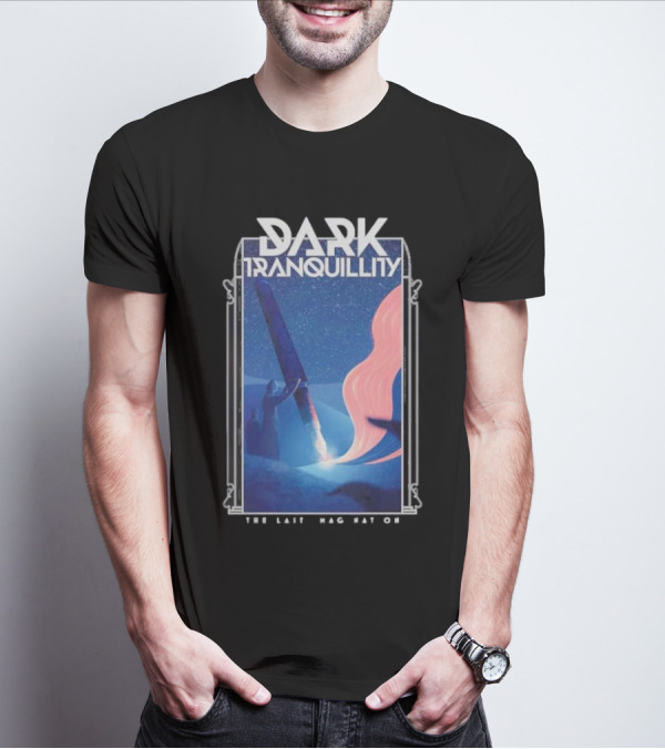 Dark Tranquillity The Last Imagination Cosmic Journey In Night Sky T-Shirt
