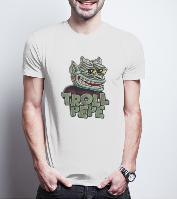 Harambe Troll Pepe Face Meme Humor T-Shirt