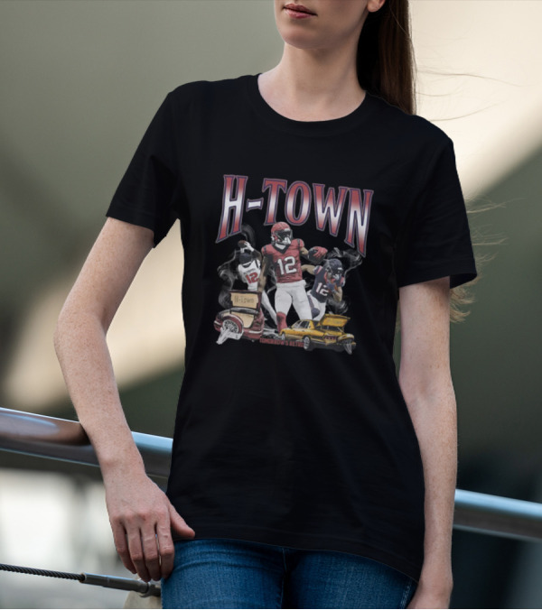 H-Town Houston Texans Nico Collins Tomorrow's Retro T-Shirt