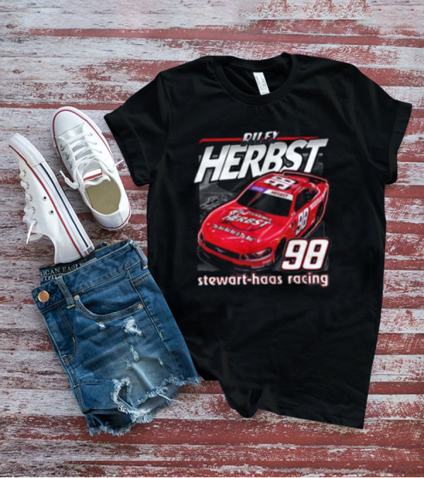 Riley Herbst 98 Stewart-Haas Racing Terrible Herbst Car T-Shirt