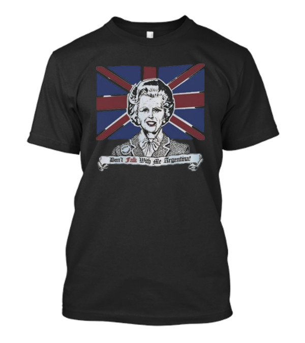 Don't Falk With Me Argentina Union Jack T-Shirt