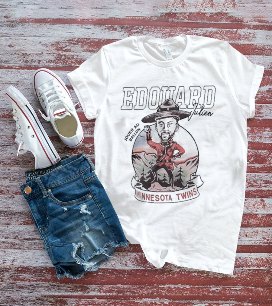 Edouard Julien Jouer Au Ballon Minnesota Twins T-Shirt