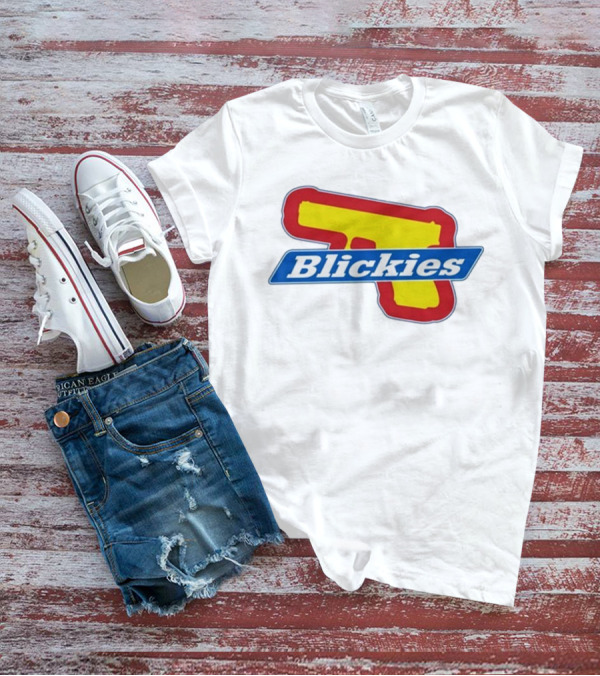 Blickies Gun Icon Logo 10Cellphones T-Shirt