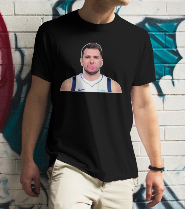 Luka Doncic Chime Soft Bodied Baby Bubblegum Jersey T-Shirt