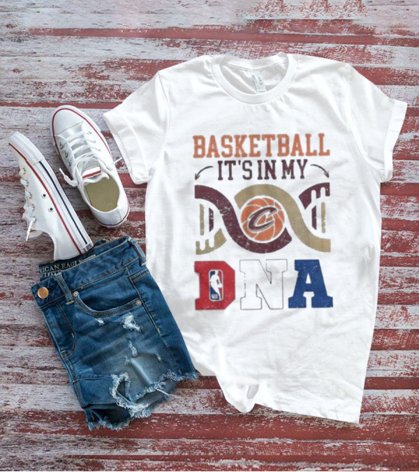 Cleveland Cavaliers Basketball It’s In My DNA NBA T-Shirt