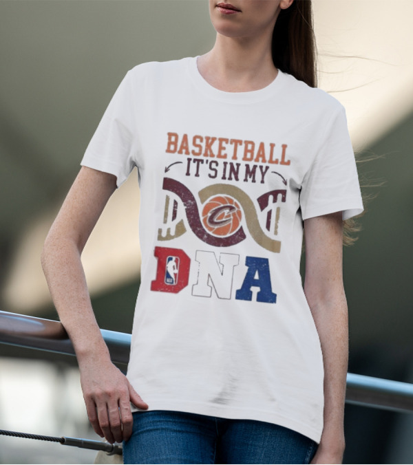 Cleveland Cavaliers Basketball It’s In My DNA NBA T-Shirt