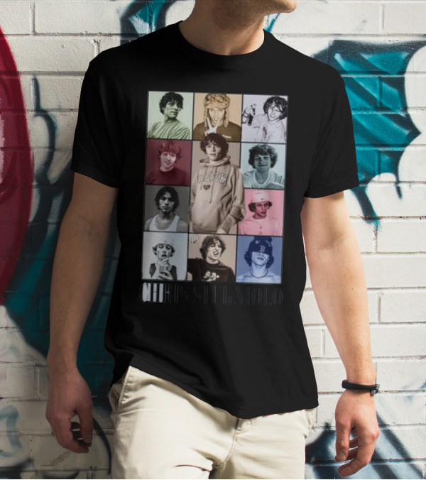 Fuzeprint Chris Sturniolo Multicolor Portrait Grid Collection T-Shirt