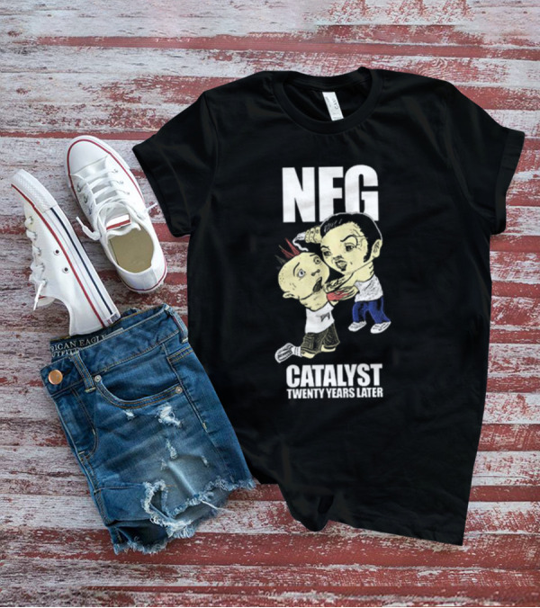 NFG Catalyst Twenty Years Later Cartoon Style Characters T-Shirt