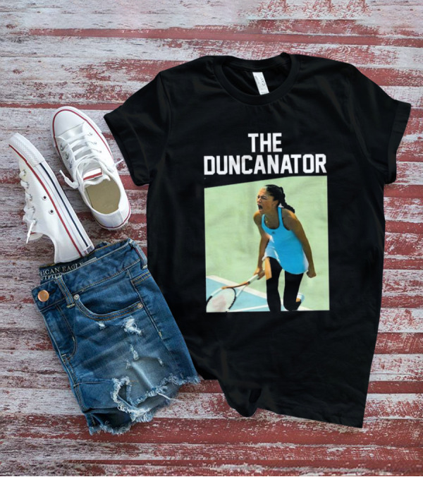 The Duncanator Challengers Zendaya Tashi Duncan Tennis Court Victory T-Shirt