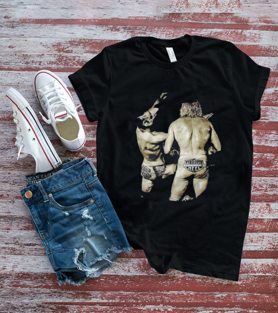 The One Star Brad Attitude Era Picture Perfect Cheek Wrestling Scene T-Shirt