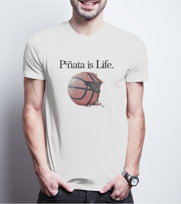 Piñata Is Life Freddie Gibbs And Madlib Basketball Piñata T-Shirt
