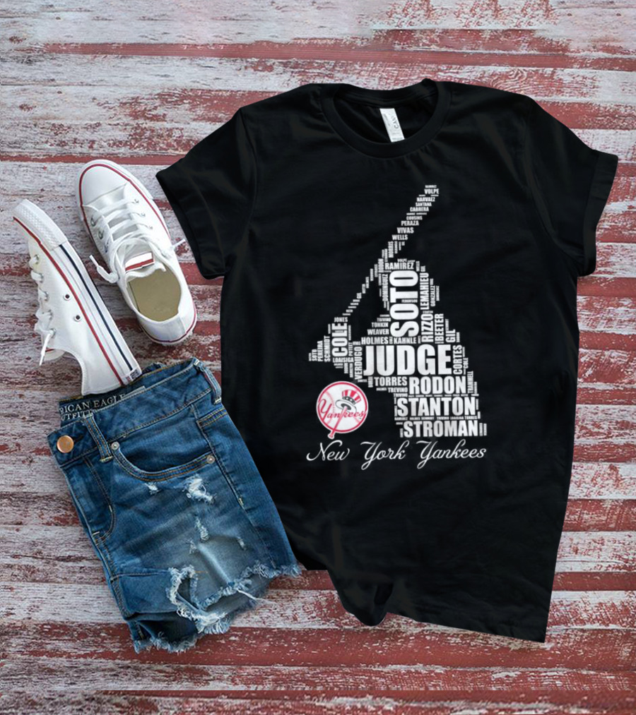 New York Yankees Soto Judge Rizzo Rodon T-Shirt