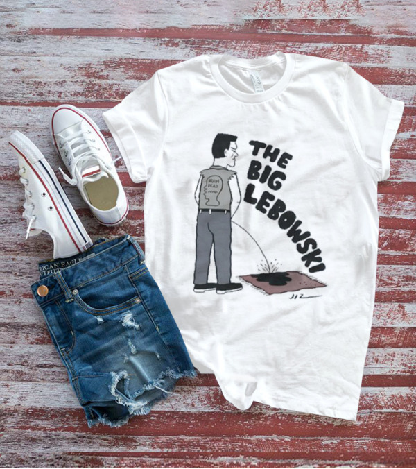Brain Dead X The Big Lebowski Rug Scene Comic T-Shirt