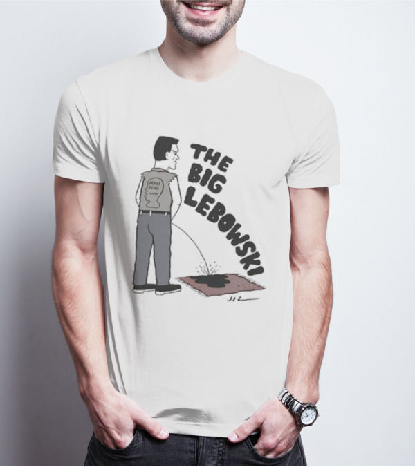 Brain Dead X The Big Lebowski Rug Scene Comic T-Shirt