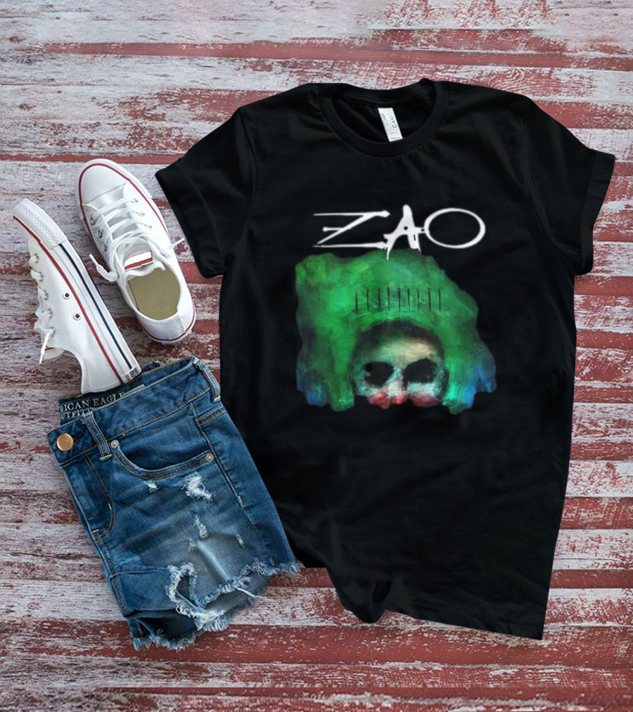 Zao Splinter Mask Green T-Shirt