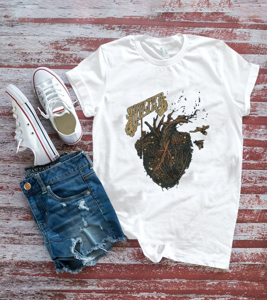 Hozier Heart And Roots Design Noblesville May 28 T-Shirt