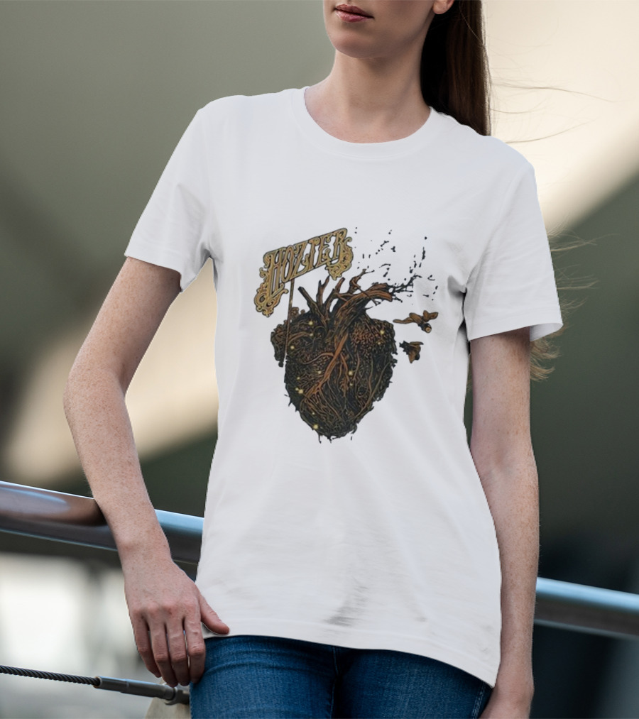 Hozier Heart And Roots Design Noblesville May 28 T-Shirt