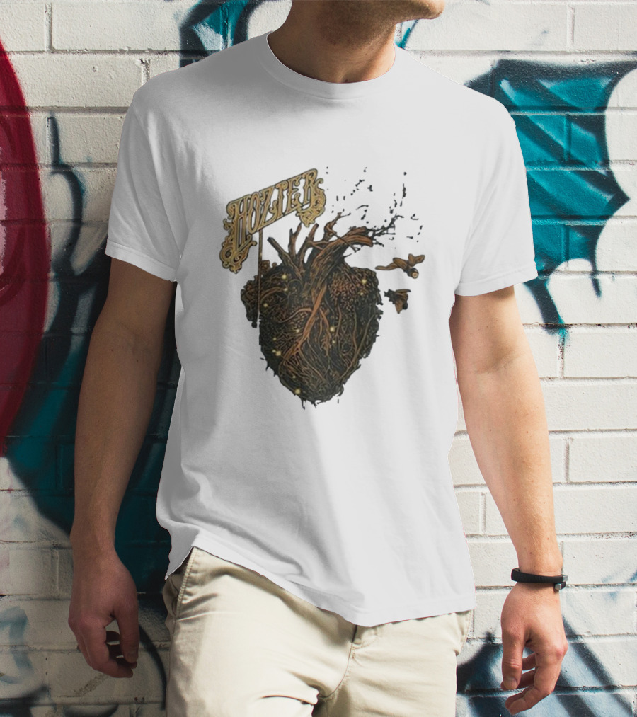 Hozier Heart And Roots Design Noblesville May 28 T-Shirt