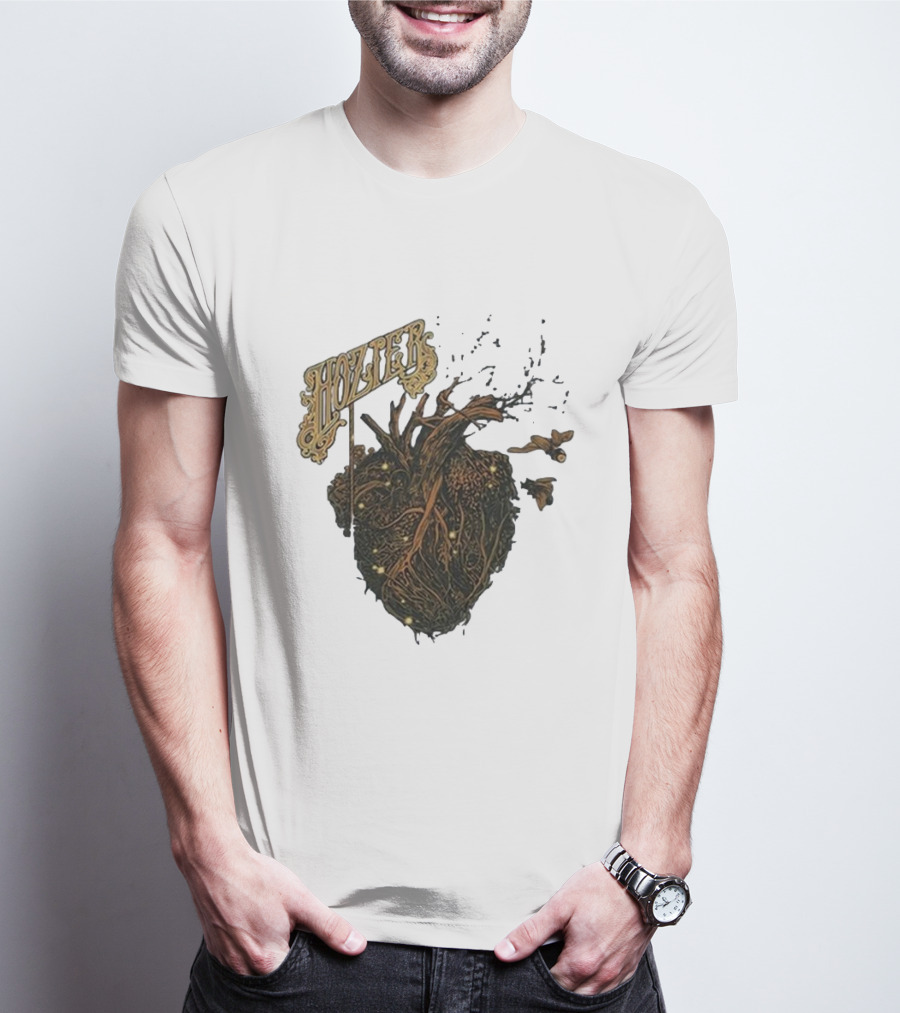 Hozier Heart And Roots Design Noblesville May 28 T-Shirt