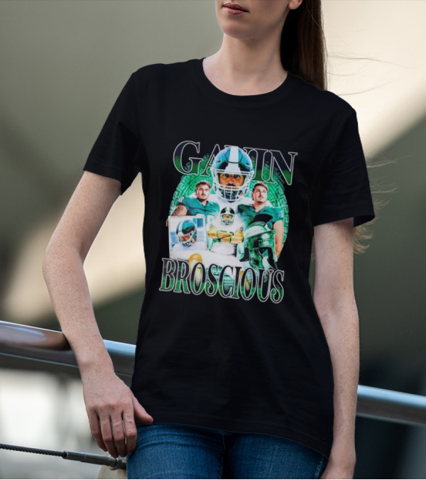 Gain Broscious Football Imagery With Players And Helmet T-Shirt