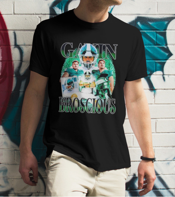 Gain Broscious Football Imagery With Players And Helmet T-Shirt