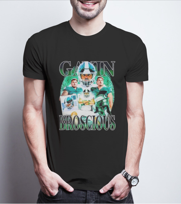 Gain Broscious Football Imagery With Players And Helmet T-Shirt