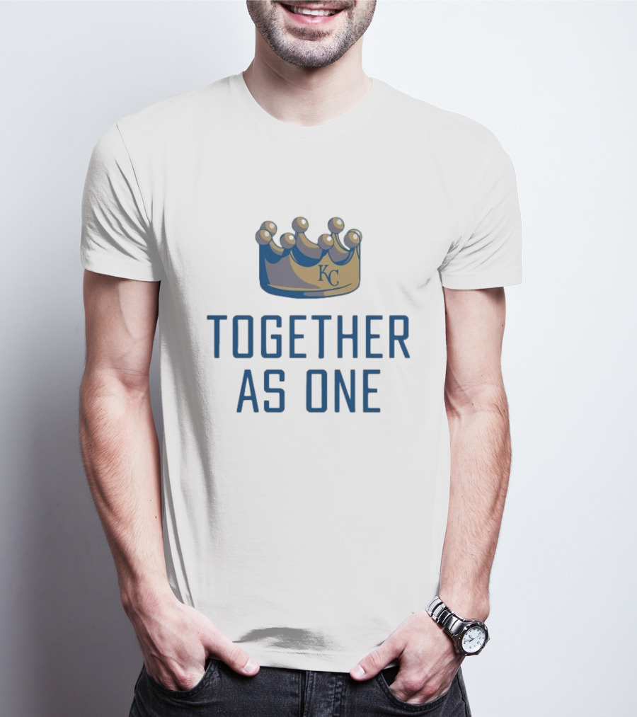 Together As One KC Crown Baseball T-Shirt