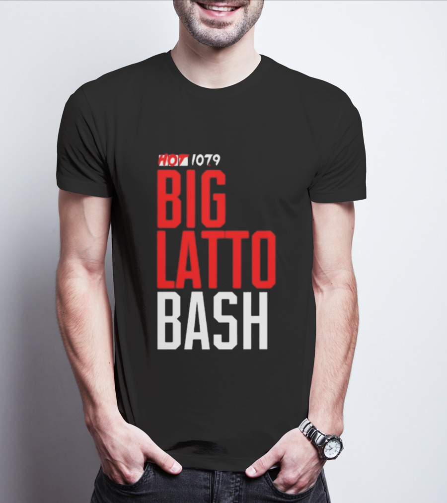 Hot 1079 Big Latto Bash Event Promotion T-Shirt