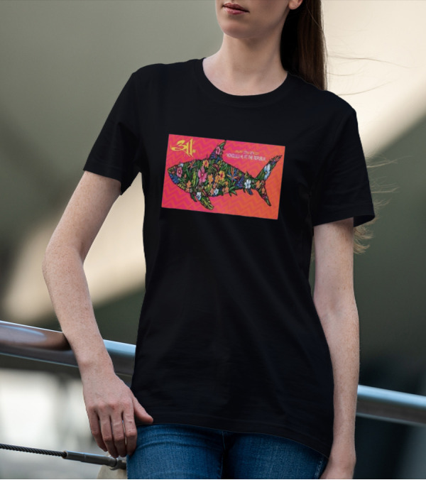 311 January 17-18 Honolulu HI The Republik Floral Shark T-Shirt
