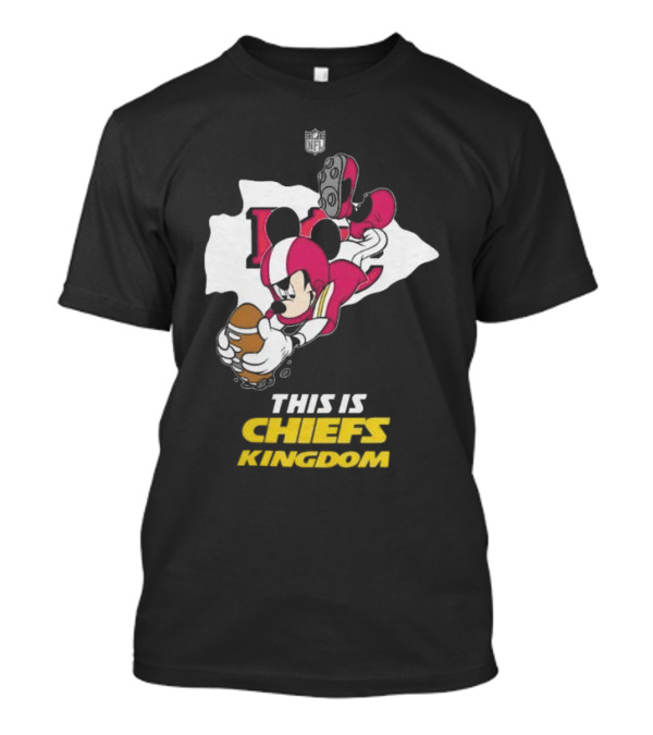 Mickey Mouse Chiefs Kingdom Super Bowl LVIII NFL 2024 Champions T-Shirt