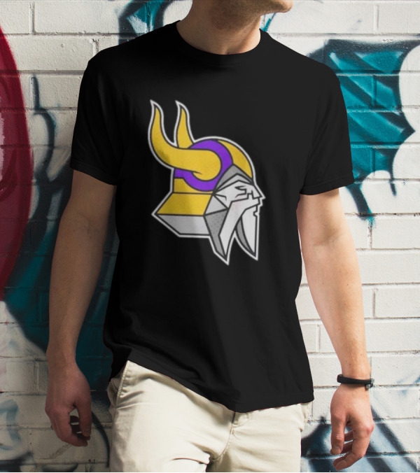 Minnesota Vikings The Chaos Bringers Viking Head T-Shirt