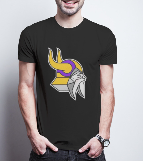 Minnesota Vikings The Chaos Bringers Viking Head T-Shirt