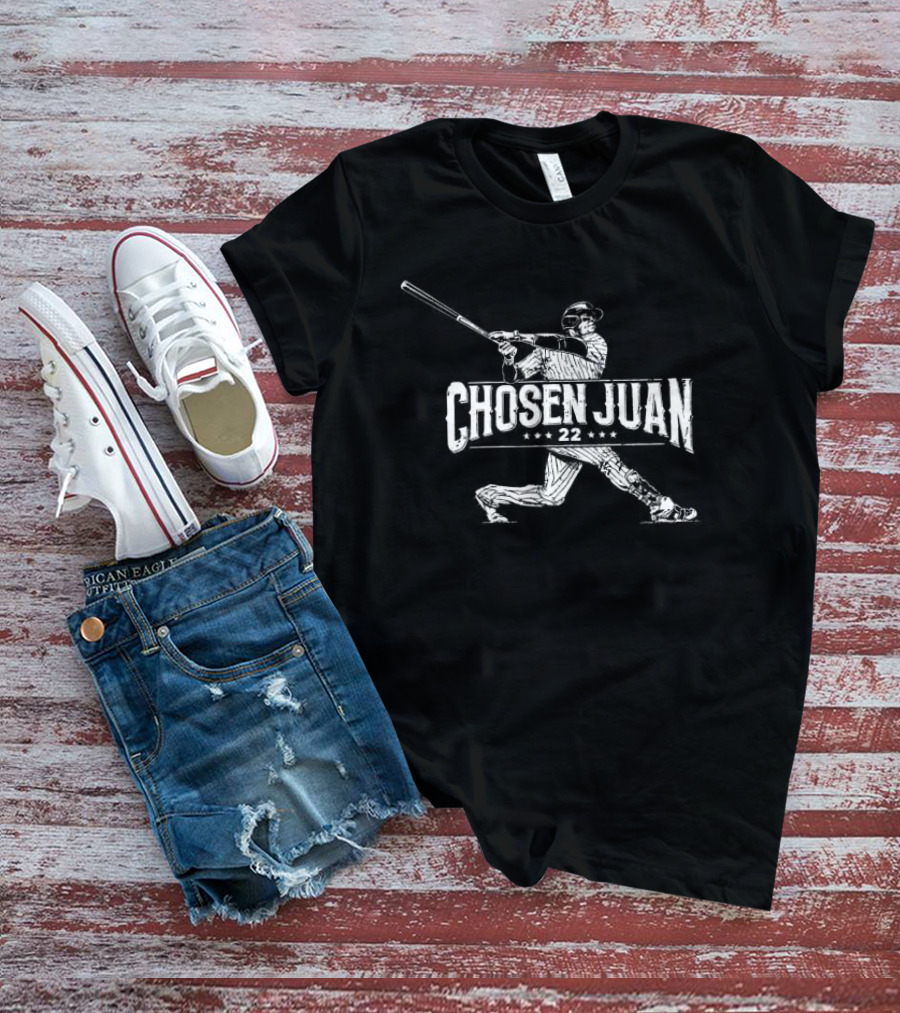 Chosen Juan 22 Baseball Yankees New York T-Shirt