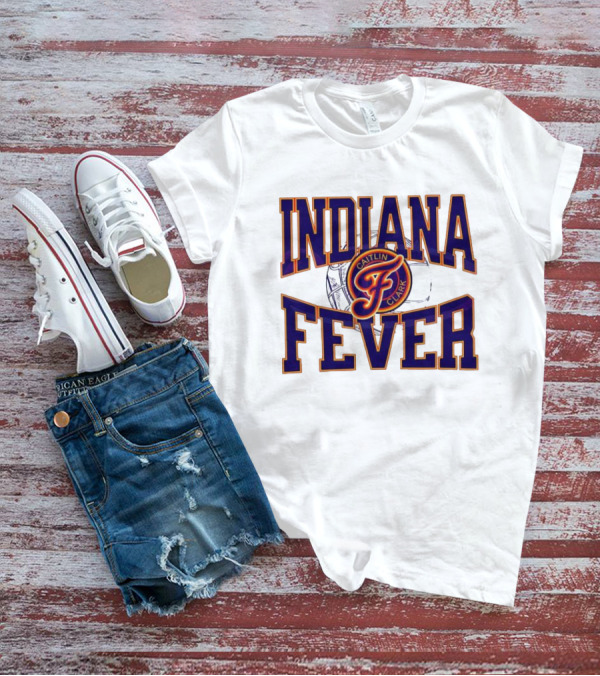 Indiana Fever Caitlin Clark Basketball Fever T-Shirt