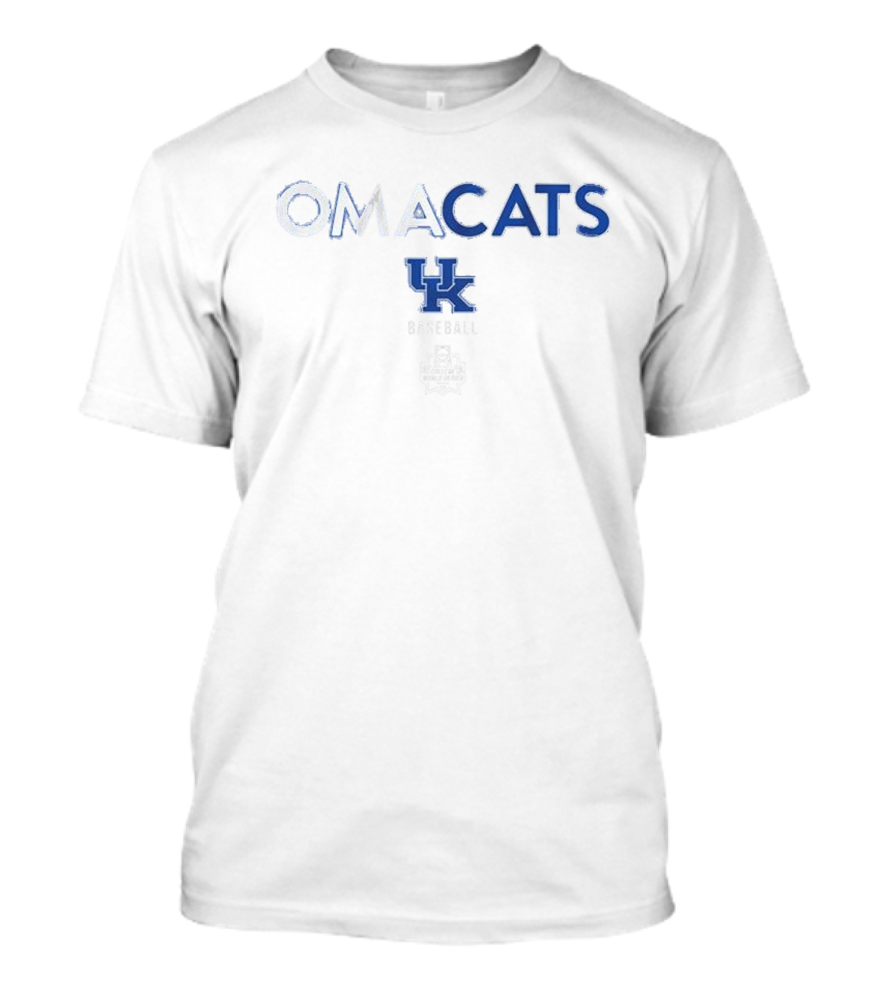 OMA CATS Kentucky Baseball College World Series CWS T-Shirt