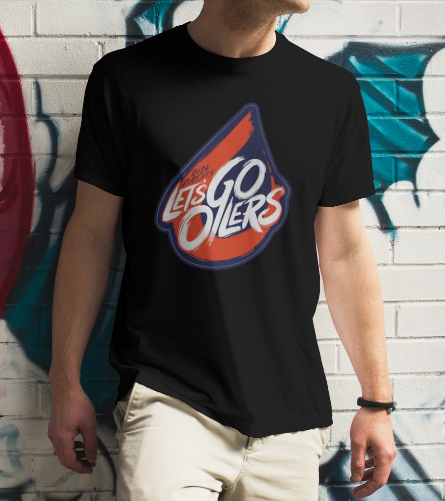 Let's Go Oilers 2024 Playoffs Stanley Cup Hockey T-Shirt