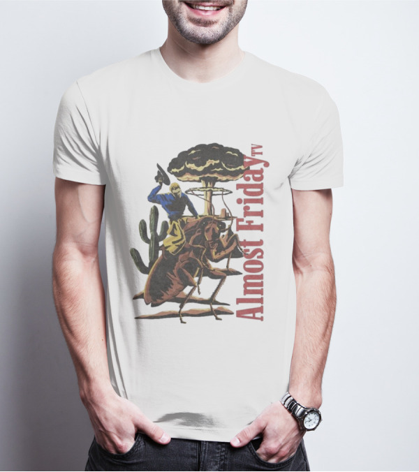 Almost Friday Cockroach Cowboys Desert Adventure T-Shirt