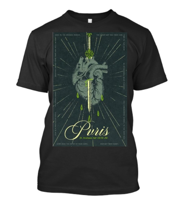 Back To The Original Tender Heart With Pvris St. Andrew’s Hall Detroit June 16 T-Shirt