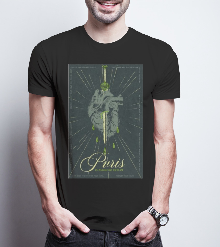Back To The Original Tender Heart With Pvris St. Andrew’s Hall Detroit June 16 T-Shirt