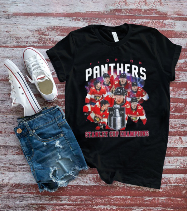 Florida Panthers 2024 Stanley Cup Champions NHL Hockey Team T-Shirt