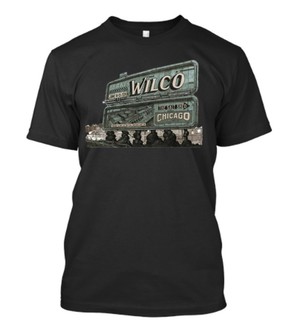 Wilco The Salt Shed Chicago June 14-15 Billboard T-Shirt